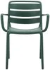 Vente-unique - MOAH Garden dining set Plastik Grün - B 56,5 cm x H 81 cm x L 60 cm Bild 5