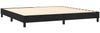 Boxspringbett Schwarz 200x200 cm Samt [3120792] Bild 4