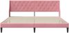 vidaXL Bettrahmen mit Kopfteil Rosa 180 x 200 cm Samt 42027445 Bild 4