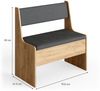 Esszimmer-Eckbank Roman Goldkraft Eiche 76.6 x 41.5 cm Vicco Bild 3