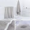 KinHwa Mikrofaser Badetuch XXL 76x152cm 2er Pack Grau Schnelltrocknend Bild 4
