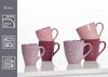 Ritzenhoff & Breker Flower Henkelbecher 360 ml 6er Set Bild 2