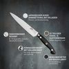 Executive-Plus Serie 6" Allzweckmesser 61 HRC Damaszenerstahl Schwarz Bild 2