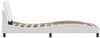 vidaXL Bettgestell ohne Matratze "Zadar" Weiß 90x200 cm Kunstleder 3208157 Bild 5