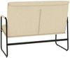 vidaXL Sitzbank Creme 100x64x80 cm Stoff 351357 Bild 5