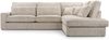 AX LIVING Sofa creme Celleri Mini kleine Eckcouch modernes Design 280R Bild 2