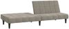 vidaXL Schlafsofa 2-Sitzer Hellgrau Samt 375841 Bild 4