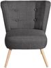 Sessel Kassi Bezug Flachgewebe Buche natur / anthrazit 22348 Bild 2