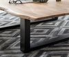 Couchtisch Baumkante 120x80 cm Akazie naturfarben schwarz Noah 136533475 Bild 3