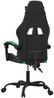 vidaXL Gaming-Stuhl Drehbar Schwarz und Grün Kunstleder [349594] Bild 5