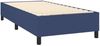 vidaXL Boxspringbett mit Matratze & LED Blau 90x190 cm Stoff 3138363 Bild 5