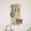 vidaXL Wandmontierter nachttisch Sonoma-Eiche 40 x 10 x 90 cm 874453 Bild 4