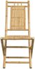 vidaXL Gartenstühle 2 Stk. Klappbar 46x66x99 cm Bambus 368037 Bild 5