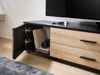 Lowboard >Filipo< in Artisan Eiche Dekor,schwarz - 160x32x31cm (BxHxT) Bild 5