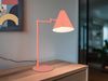 Retro LED Schreibtischleuchte mit Schwenkarm aus Metall Apricot, Höhe 50,5cm Bild 3
