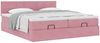 vidaXL Ottoman-Bett mit Matratzen Rosa 180x200 cm Samt 3312079 Bild 5