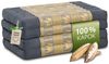 Klappmatratze Klappmatratze 80 cm (Deluxe) vegan und handgefertigt, 200x80x8cm, livasia, 8 cm hoch, Kapok Bild 2