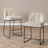 Bronx71 Barhocker Stoff Jelle taupe 70 cm Bild 2