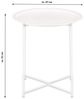 Amagohome Beistelltisch Beistelltisch Ø 47 H 51 2. Wahl Nachttisch Blumentisch Spieltisch Deko Bild 4