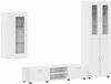 vidaXL TV-Schrankset mit Tür FLORIN 3 pcs Hochglanz Weiß Holzwerkstoff 3397968 Bild 2