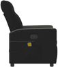vidaXL Massagesessel Schwarz Stoff 4104834 Bild 4