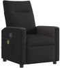 vidaXL Massagesessel Schwarz Stoff 4104834 Bild 2