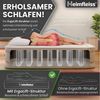 Heimfleiss® Luftmatratze selbstaufblasend 1 Person | Premium Luftbett 100x200 cm | Schnell Aufblasbare Matratze ideal nutzbar als Gästebett & Camping Bett | Selbstaufblasbare Gästematratze mit Pumpe Bild 2
