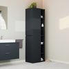 GARLIVO Badezimmer-Set Badezimmerschrank GLC1, hängend, stehend, Anthrazit, Hochschrank, Breite 50cm Bild 5