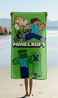 Minecraft Power Walking Strandtuch 70 x 140 cm Microfaser Badetuch Bild 2