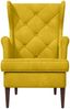 vidaXL Sessel Gelb Samt 42029913 Bild 2