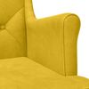 vidaXL Sessel Gelb Samt 42029913 Bild 5