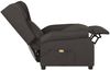 vidaXL Massagesessel Taupe Stoff 348524 Bild 5