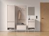 Selsey "Dioce" - Wandgarderobe - 69 cm - graubeige Bild 4