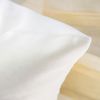 Kissen Deko von Lysel - weiß Uni Jerada 50x50 Polyester kissenbezug Dekokissen Bild 2