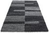 Hochflor Teppich Gianna Läufer - 100x200 cm - Grau Bild 3