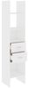 vidaXL Bücherregal Weiß 40x35x180 cm Holzwerkstoff 803416 Bild 3