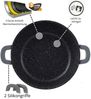 Cheffinger 6-tlg. Kochtopfset 24-28-32CM Topf Induktion Alu Guss Pfanne Bild 5