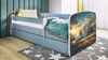 Raumhirsch Furniture Kinderbett 70x140, 80x160, 80x180 cm - Komplettset mit Matratze & Schublade (Bett für Jungs, Einzelbett für Kinder 2–12 Jahre mit Rausfallschutz), verschiedene Farben & Designs Bild 1