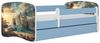Raumhirsch Furniture Kinderbett 70x140, 80x160, 80x180 cm - Komplettset mit Matratze & Schublade (Bett für Jungs, Einzelbett für Kinder 2–12 Jahre mit Rausfallschutz), verschiedene Farben & Designs Bild 2