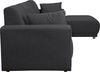 Home affaire Ecksofa LEMPS wahlweise Recamiere links oder rechts L-Form, incl. Zierkissen, Stellmaße 297x162 cm Bild 4