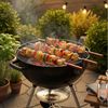 BBQ-Toro Grillspieß BBQ-Toro Edelstahl Spießset mit Holzgriff (10 Stück), 50 cm Bild 2