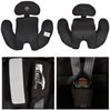 Moni Kindersitz Serengeti i-Size (40-150cm) Isofix, Kuscheltier, Nackenkissen schwarz Bild 4
