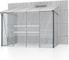 Vitavia Anlehn-Gewächshaus "Osiris 5200", aluminium eloxiert, 5,2 m²,3 mm ESG, 6 mm HKP Bild 3