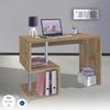 Dmora Schreibtisch Acan, linearer PC-Schreibtisch, Mehrzweck-Bürotisch, platzsparender Schreibtisch mit mehreren Positionen, 100 % Made in Italy, 100 x 50 x 78 cm, Eiche Bild 4