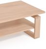 Couchtisch Tisch ANIBAL Wildeiche Massivholz 110x70 cm Bild 2