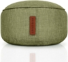 Green Bean® Sitzsack-Hocker 45x25cm mit EPS-Perlen Füllung - Sitz-Pouf für Sitzsäcke - Sitzhocker für Kinder und Erwachsene - Grün