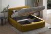 Polsterbett ROLF 140x200 mit Matratze, Bettkasten und Lattenrost. Farbe: VELUTTO 34 Bild 2