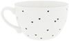 Bastion Collections Geschirr-Set Suppentasse - HEARTS ALLOVER - weiß Bild 2