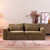 Bronx71 3-Sitzer Sofa Kyle Chenille olive grün Bild 3