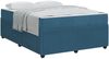 vidaXL Bettrahmen mit Matratze Blau 140 x 200 cm Stoff 3398403 Bild 2